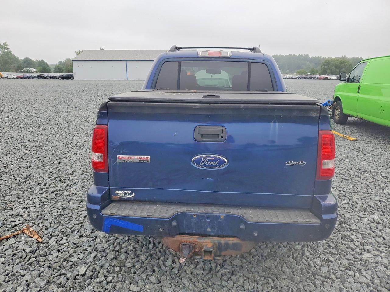 2007 Ford Explorer Sport Trac Limited Blue vin: 1FMEU53867UB75943