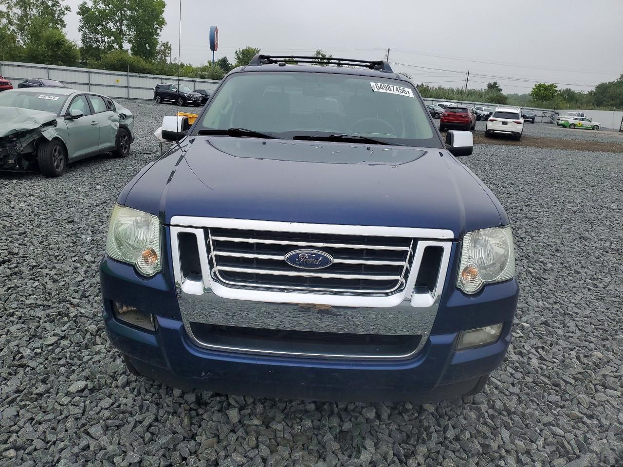 2007 Ford Explorer Sport Trac Limited Blue vin: 1FMEU53867UB75943