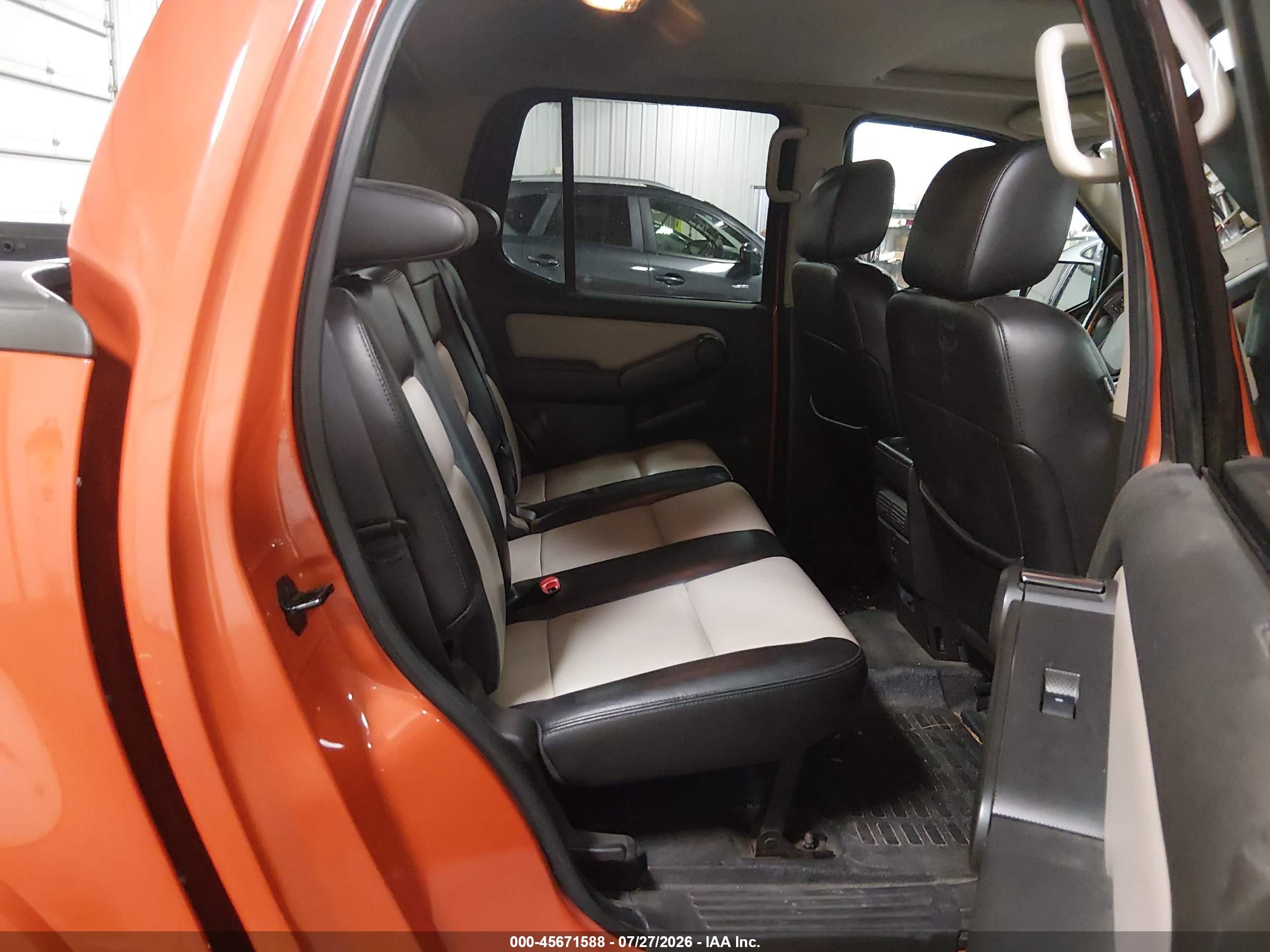 2007 Ford Explorer Sport Trac Limited Оранжевый vin: 1FMEU53887UA51527