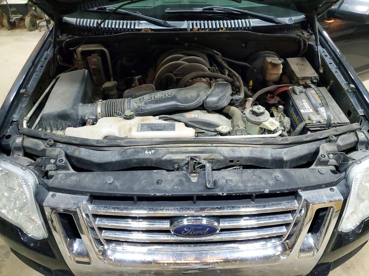 2007 Ford Explorer Sport Trac Limited Black vin: 1FMEU53887UB83946