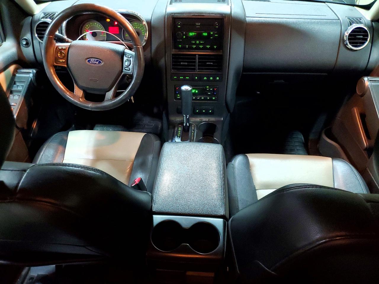2007 Ford Explorer Sport Trac Limited Black vin: 1FMEU53887UB83946