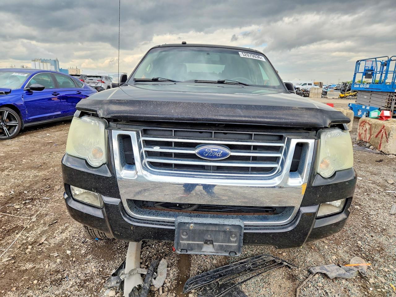 2008 Ford Explorer Sport Trac Limited Black vin: 1FMEU53E08UB30729