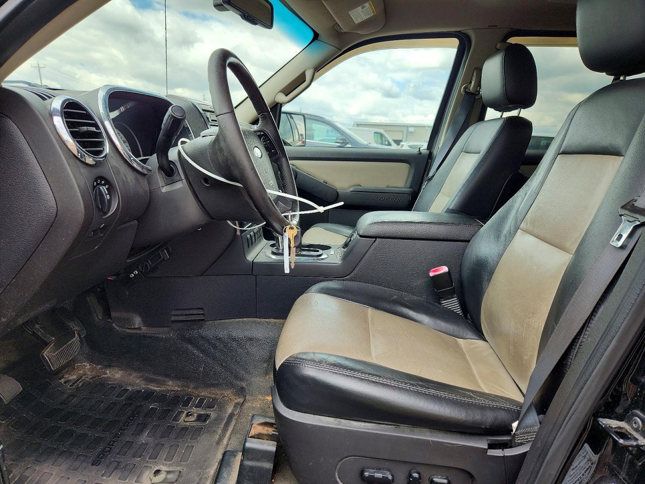 2008 Ford Explorer Sport Trac Limited Black vin: 1FMEU53E08UB30729