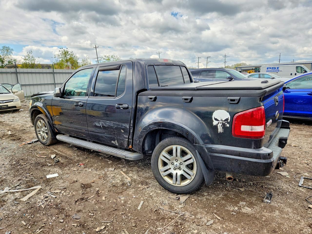 2008 Ford Explorer Sport Trac Limited Black vin: 1FMEU53E08UB30729