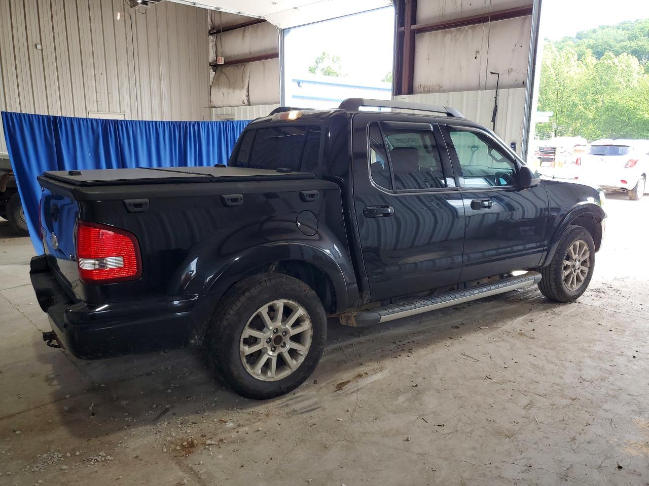 2008 Ford Sport Trac Black vin: 1FMEU53E48UB03954