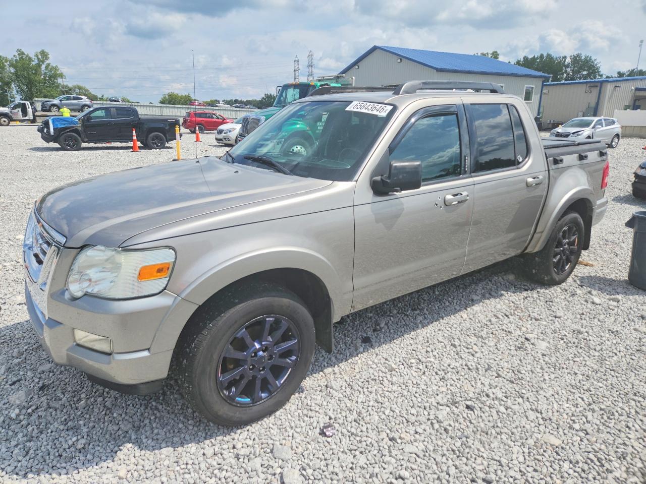2008 Ford Explorer Sport Trac Limited Tan vin: 1FMEU53E68UB11375