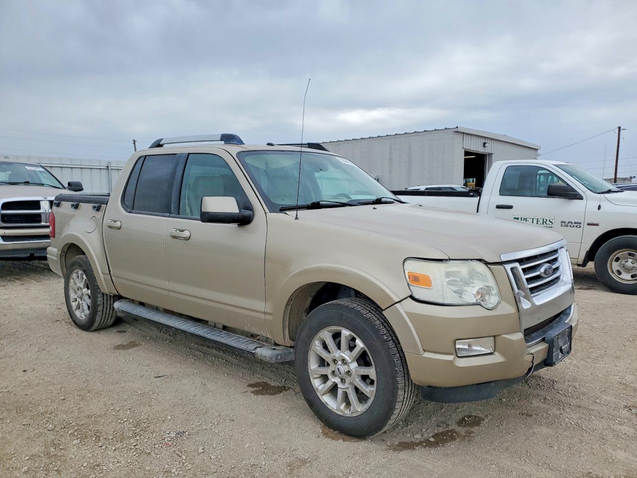 2007 Ford Explorer Sport Trac Limited Tan vin: 1FMEU53KX7UA30478