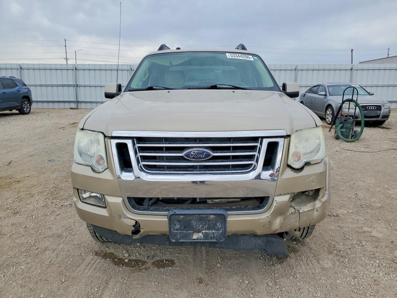2007 Ford Explorer Sport Trac Limited Tan vin: 1FMEU53KX7UA30478