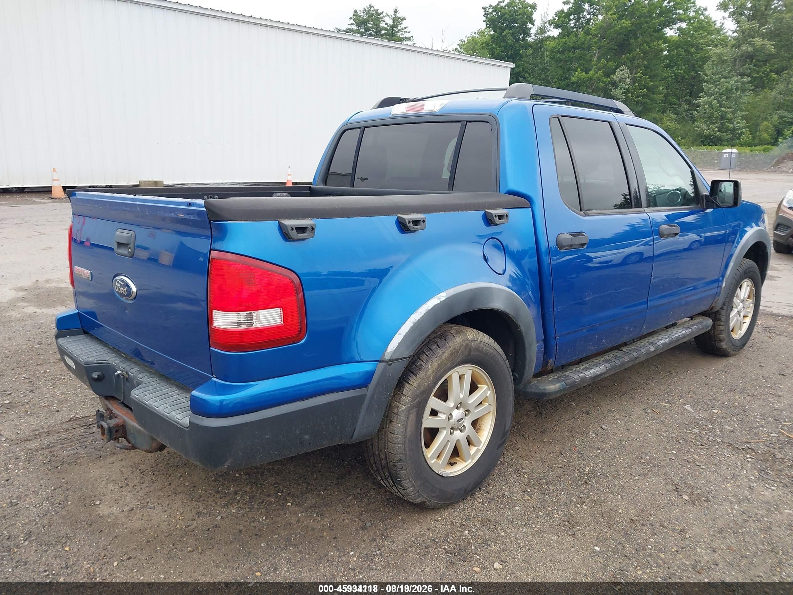 2010 Ford Explorer Sport Trac Xlt Blue vin: 1FMEU5B86AUA56766