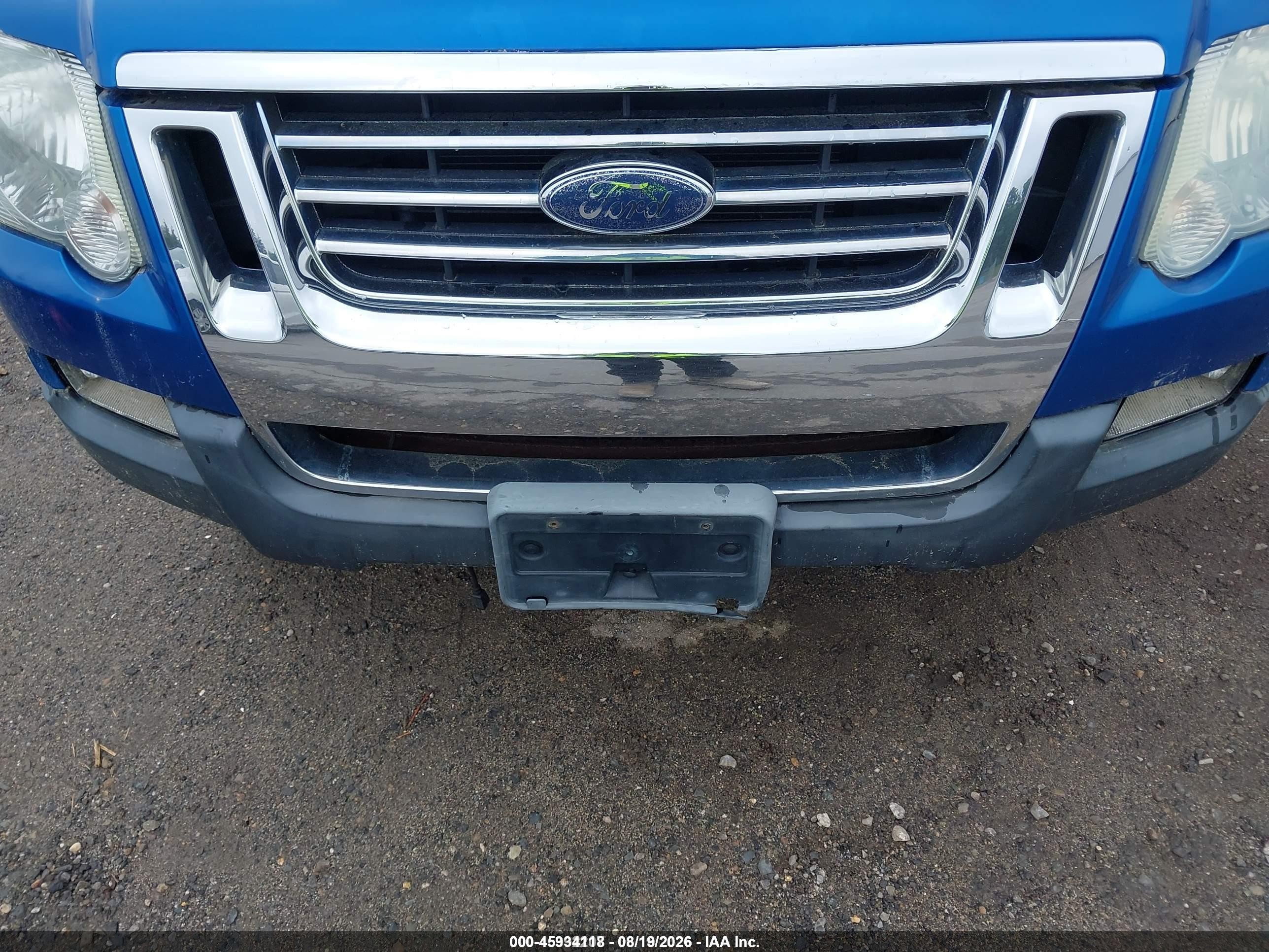 2010 Ford Explorer Sport Trac Xlt Blue vin: 1FMEU5B86AUA56766