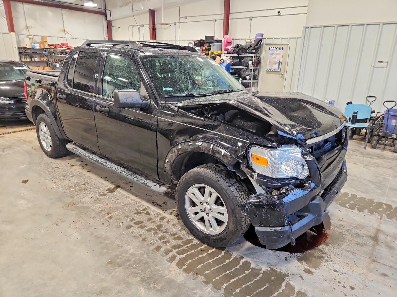 2010 Ford Explorer Sport Trac Xlt Black vin: 1FMEU5BE6AUF06342