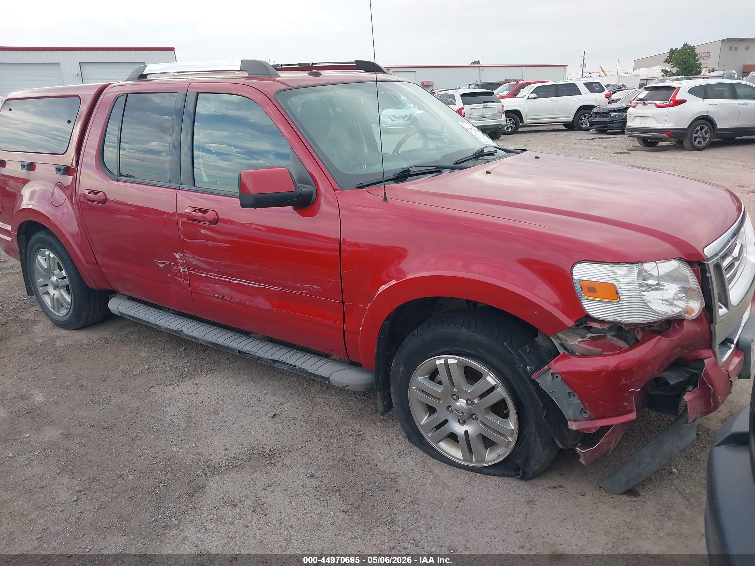 2010 Ford Explorer Sport Trac Limited Maroon vin: 1FMEU5D81AUF01301