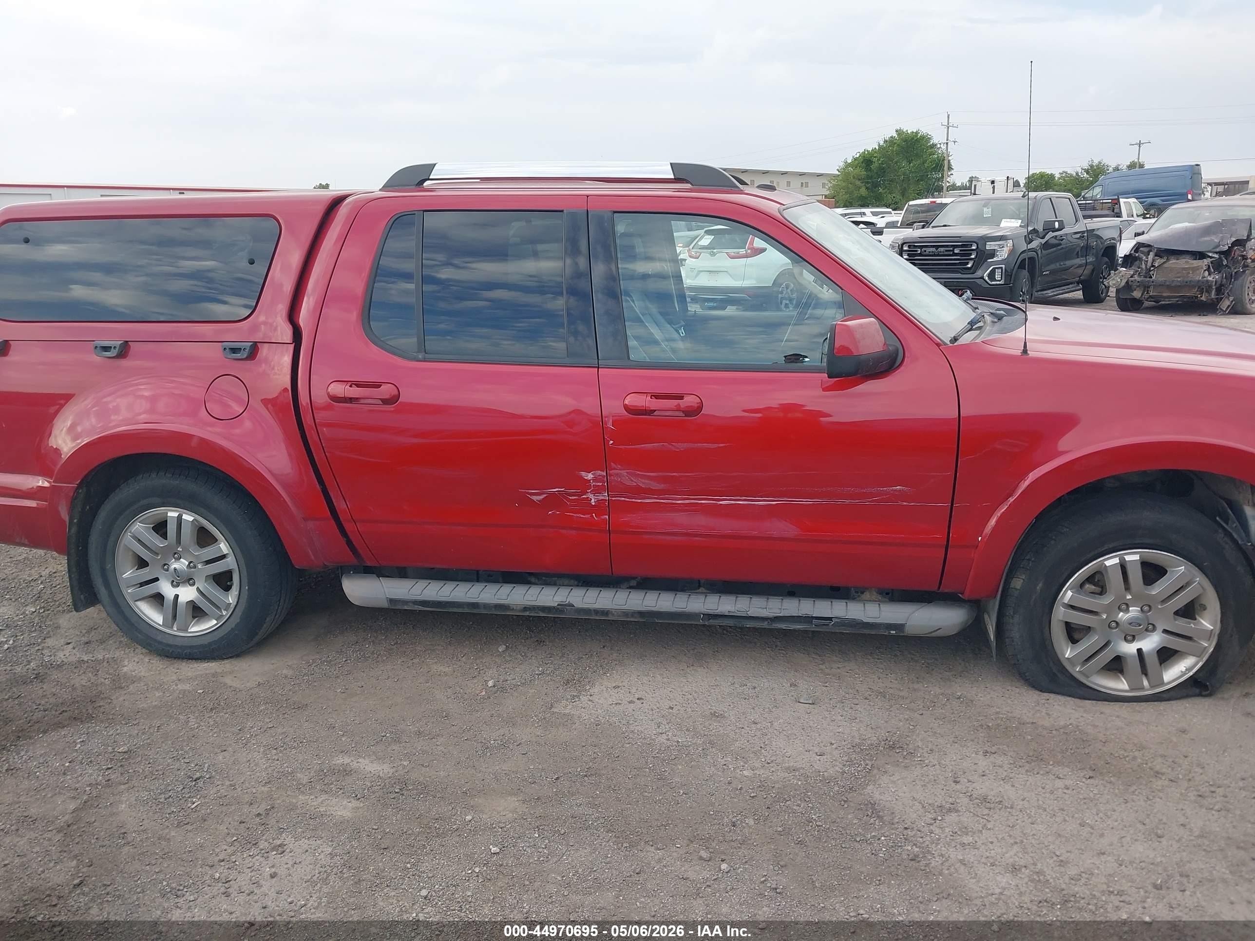 2010 Ford Explorer Sport Trac Limited Maroon vin: 1FMEU5D81AUF01301