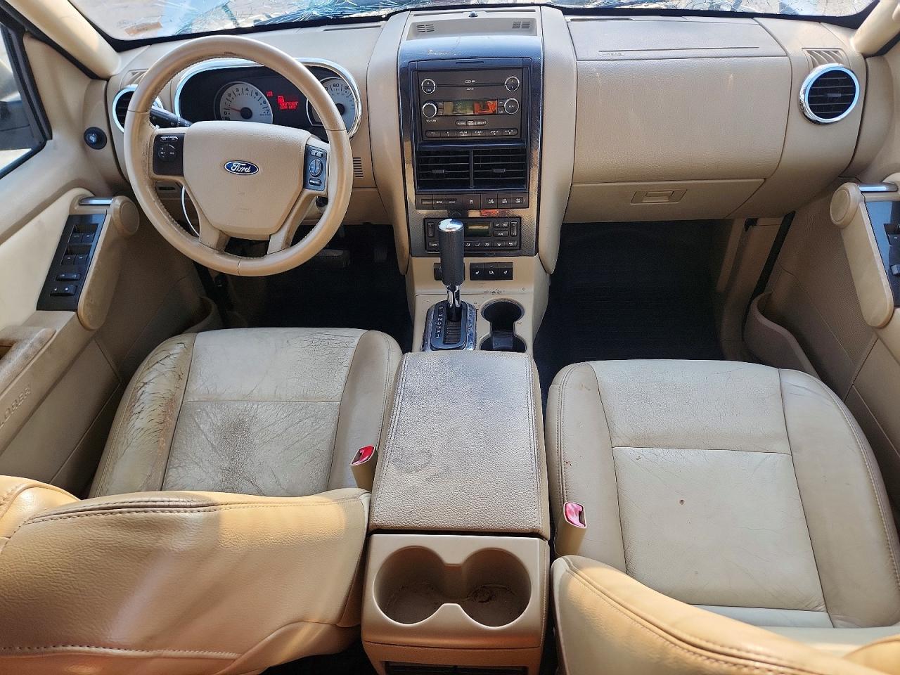 2010 Ford Explorer Sport Trac Limited White vin: 1FMEU5DE3AUA18463