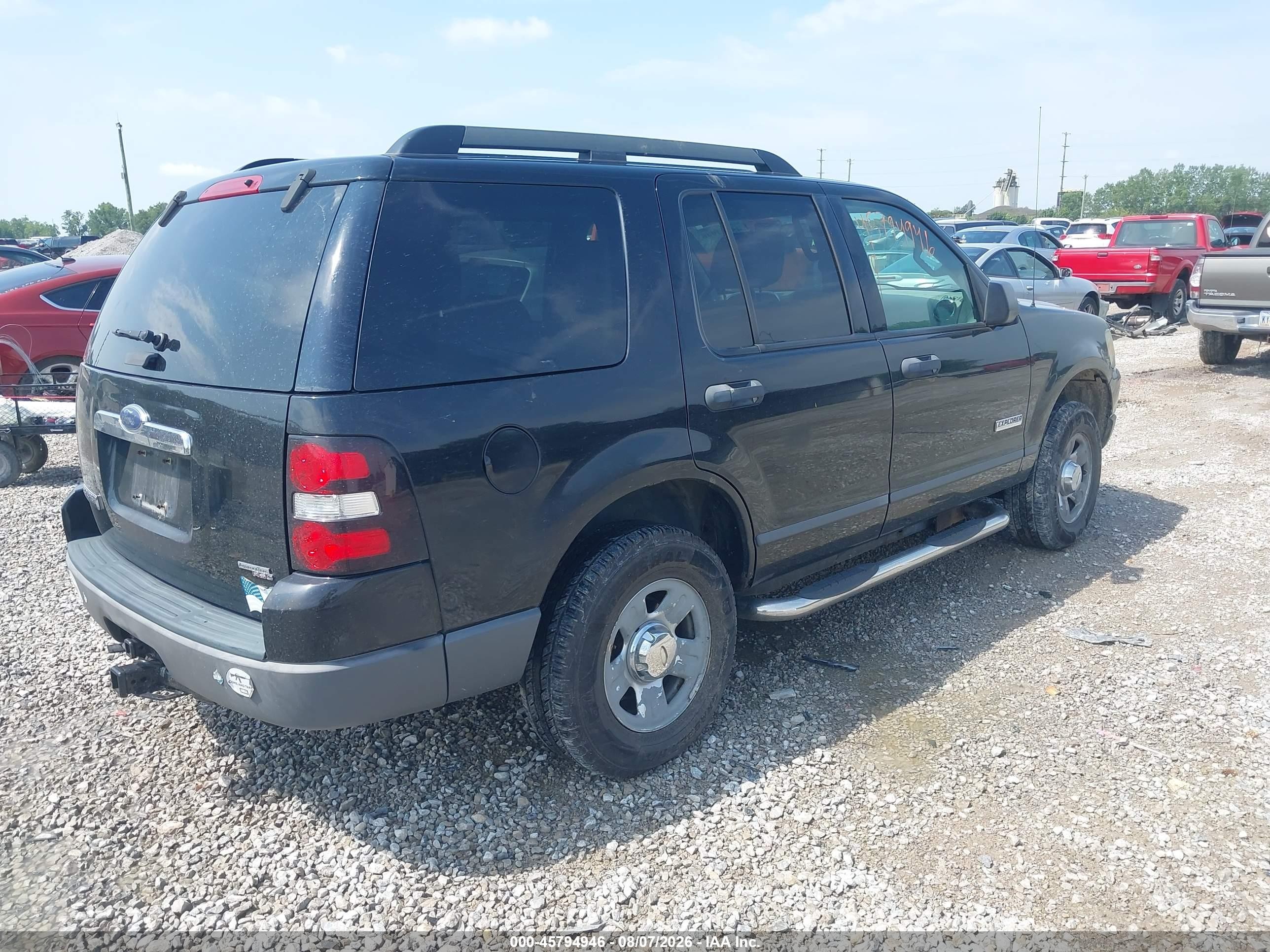 2006 Ford Explorer Xls Черный vin: 1FMEU62E46UA08993