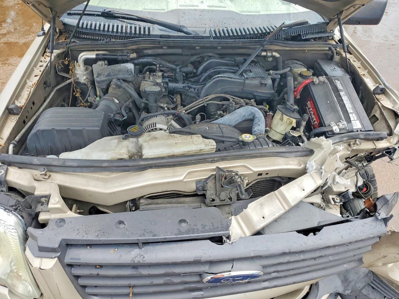 2006 Ford Explorer Xls Cream vin: 1FMEU62E76ZA13902