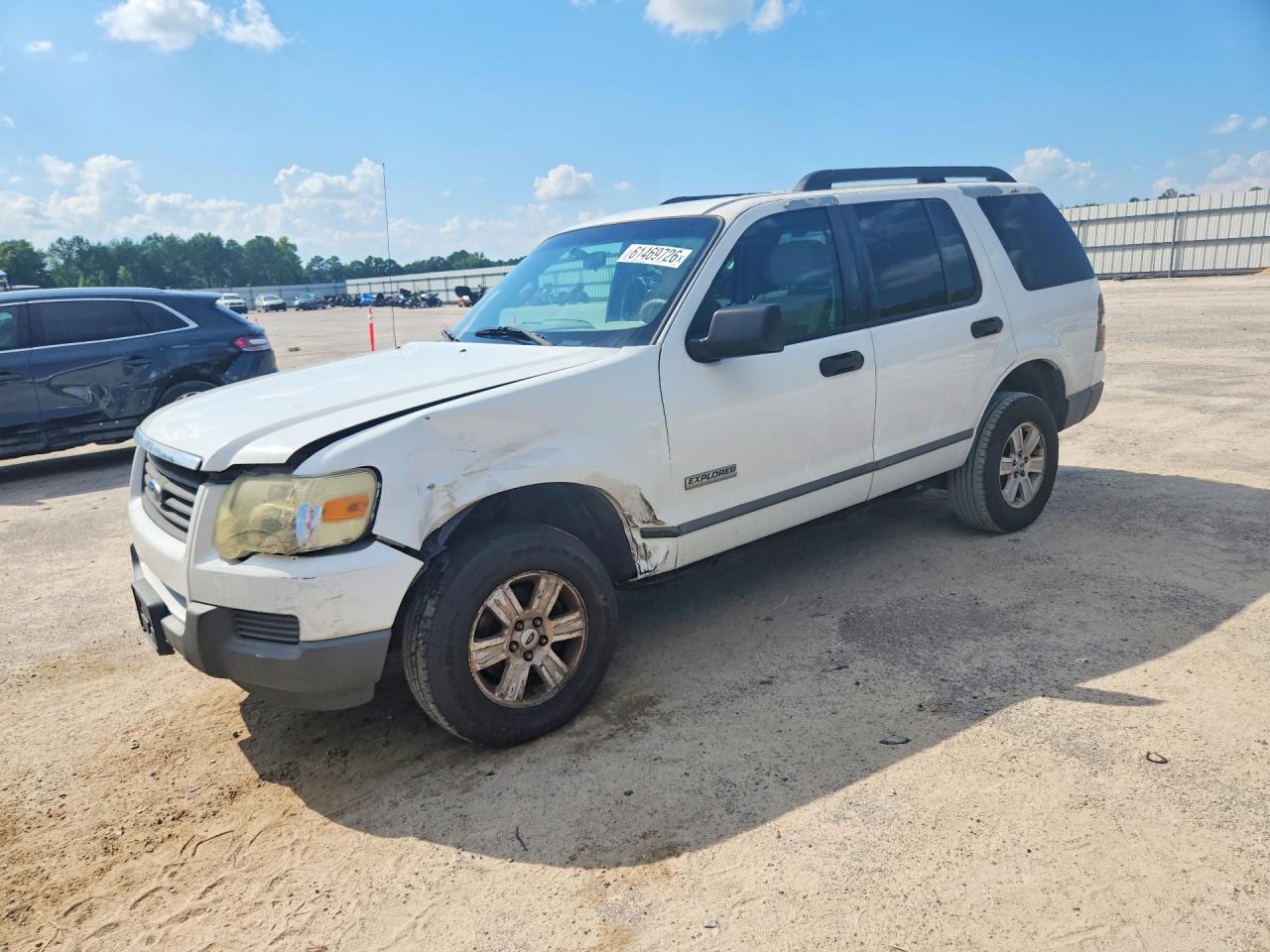 2006 Ford Explorer Xls Белый vin: 1FMEU62EX6UB54055