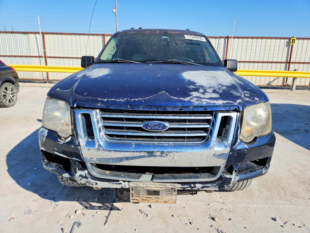 2008 Ford Explorer Xlt Blue vin: 1FMEU63888UB15105