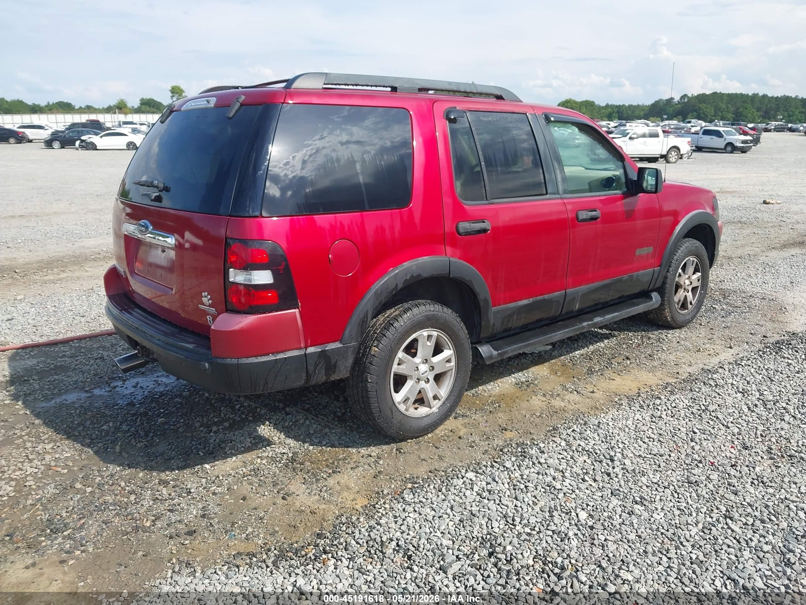 2006 Ford Explorer Xlt Темно-бордовый vin: 1FMEU638X6UA07873