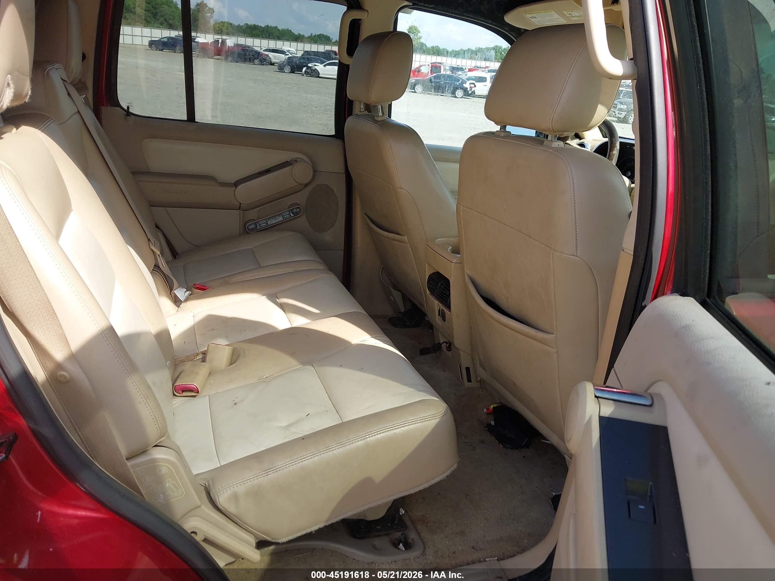2006 Ford Explorer Xlt Темно-бордовый vin: 1FMEU638X6UA07873