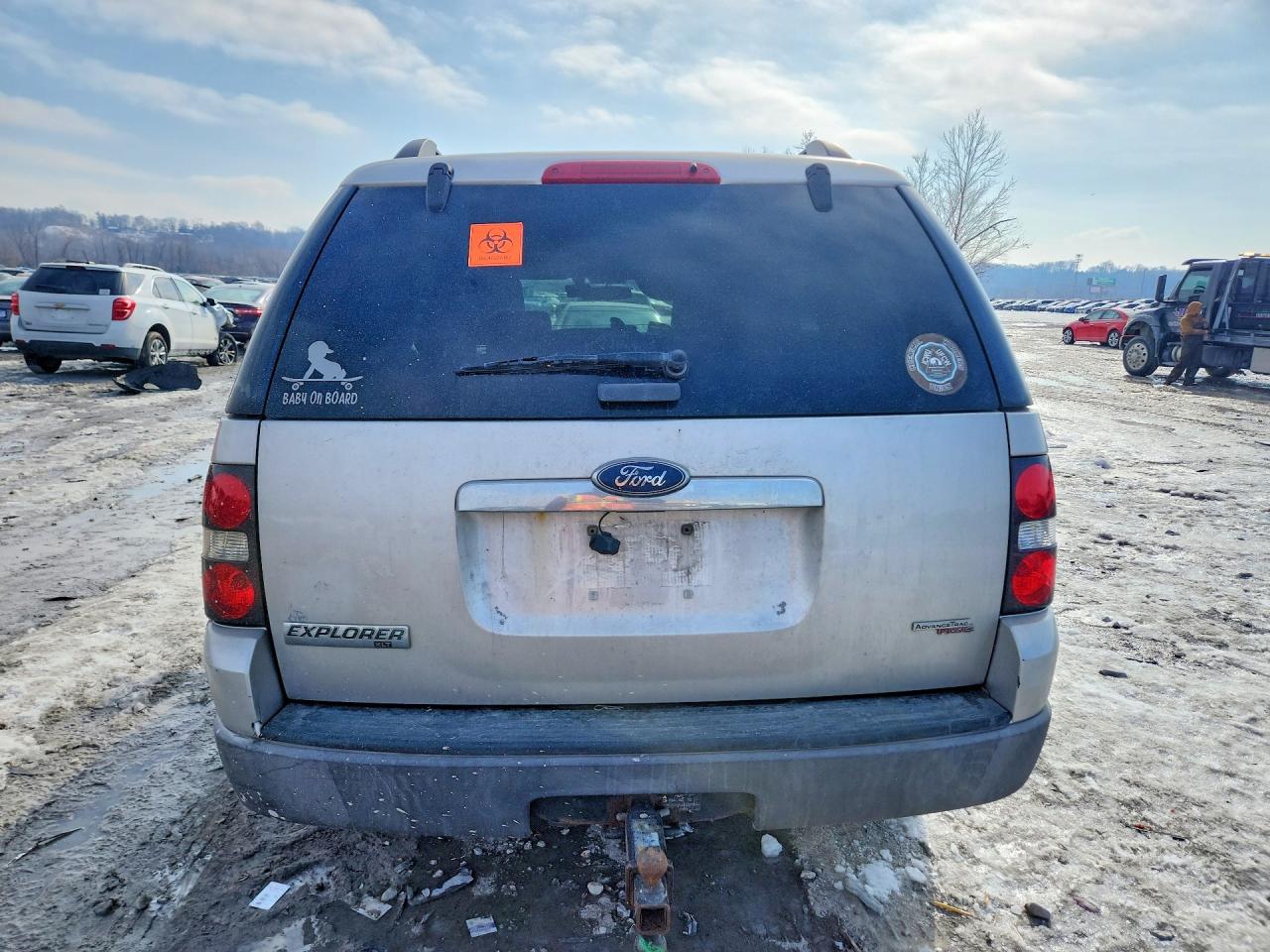 2006 Ford Explorer Silver vin: 1FMEU63E06UB68657