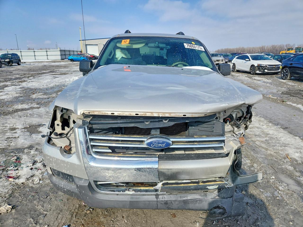 2006 Ford Explorer Silver vin: 1FMEU63E06UB68657