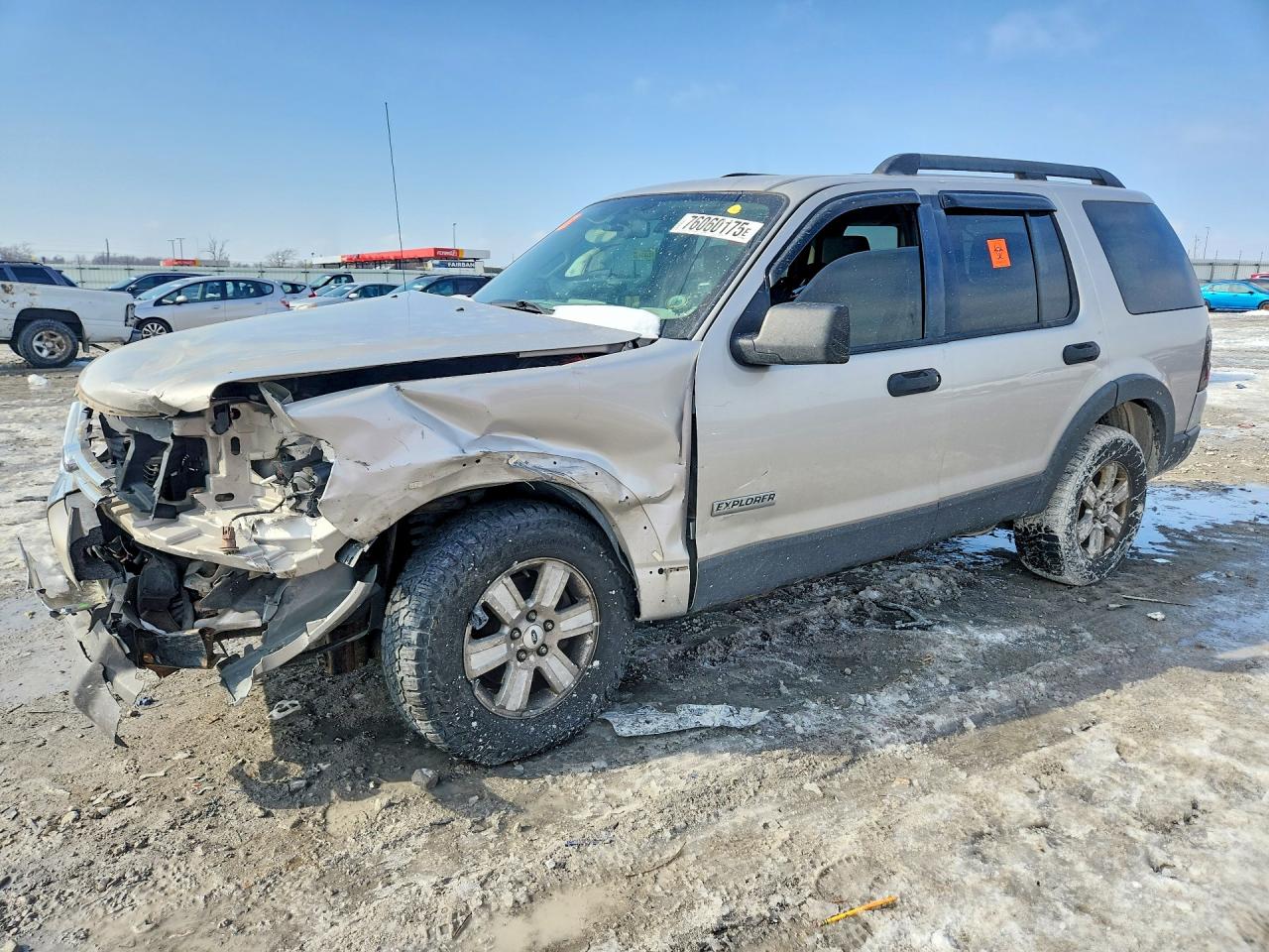 2006 Ford Explorer Silver vin: 1FMEU63E06UB68657