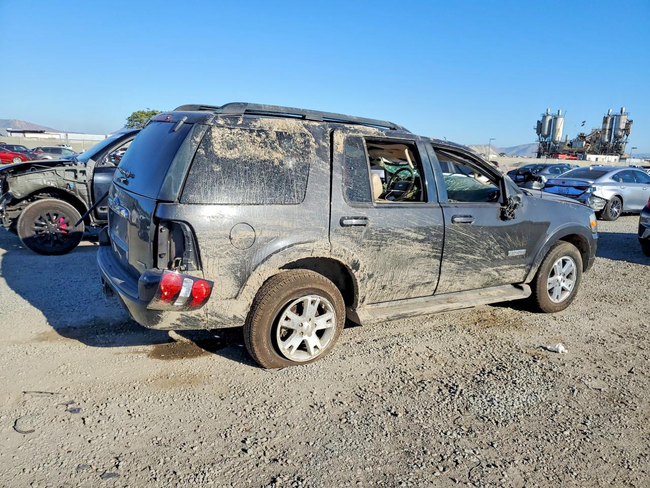 2007 Ford Explorer Xlt Угольный vin: 1FMEU63E37UB61932
