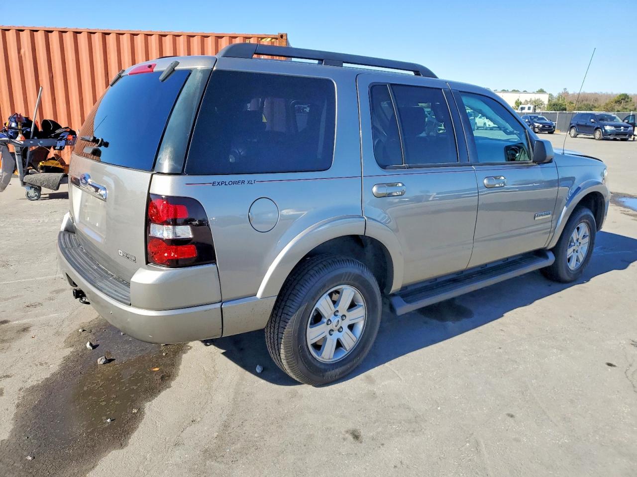 2008 Ford Explorer Xlt Silver vin: 1FMEU63E38UB05555