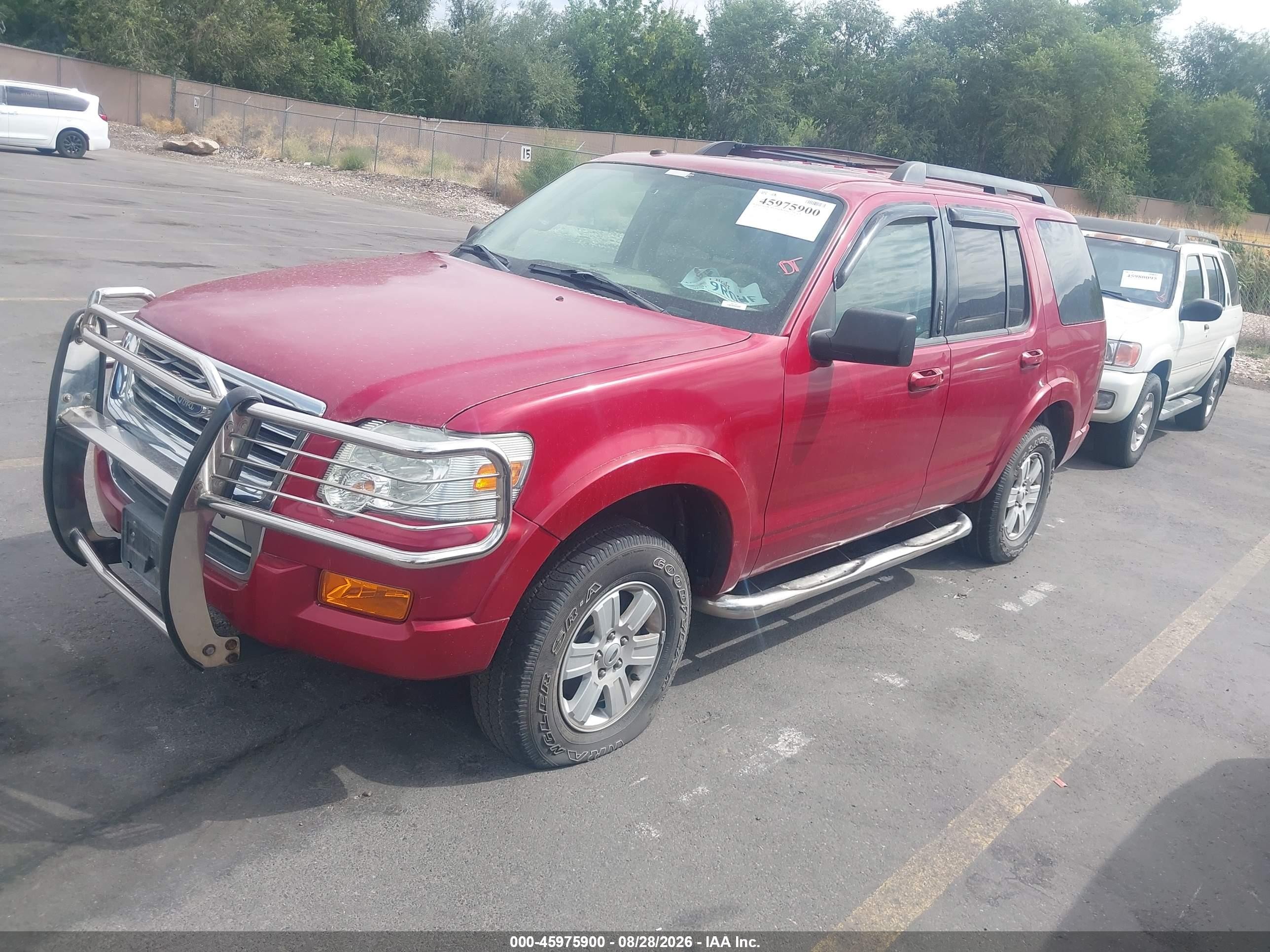 2009 Ford Explorer Xlt Red vin: 1FMEU63E49UA19785