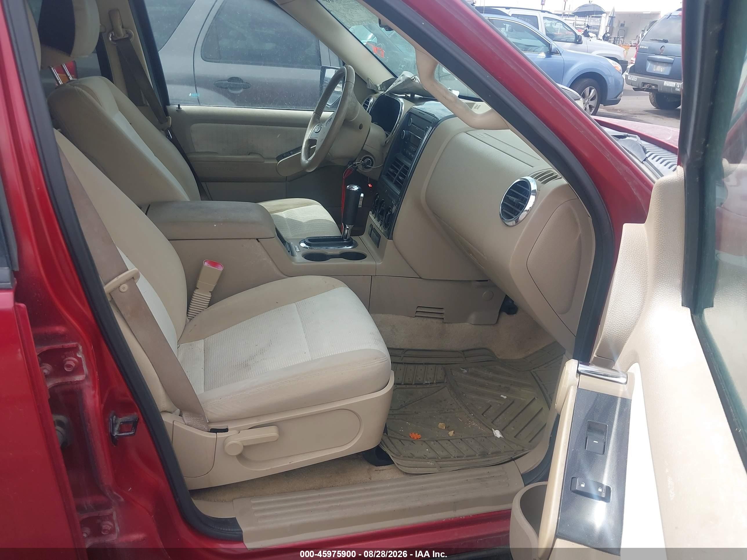 2009 Ford Explorer Xlt Red vin: 1FMEU63E49UA19785