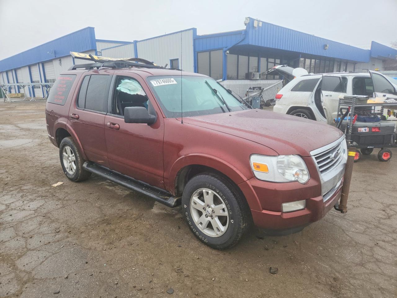 2009 Ford Explorer Xlt Burgundy vin: 1FMEU63E59UA38801