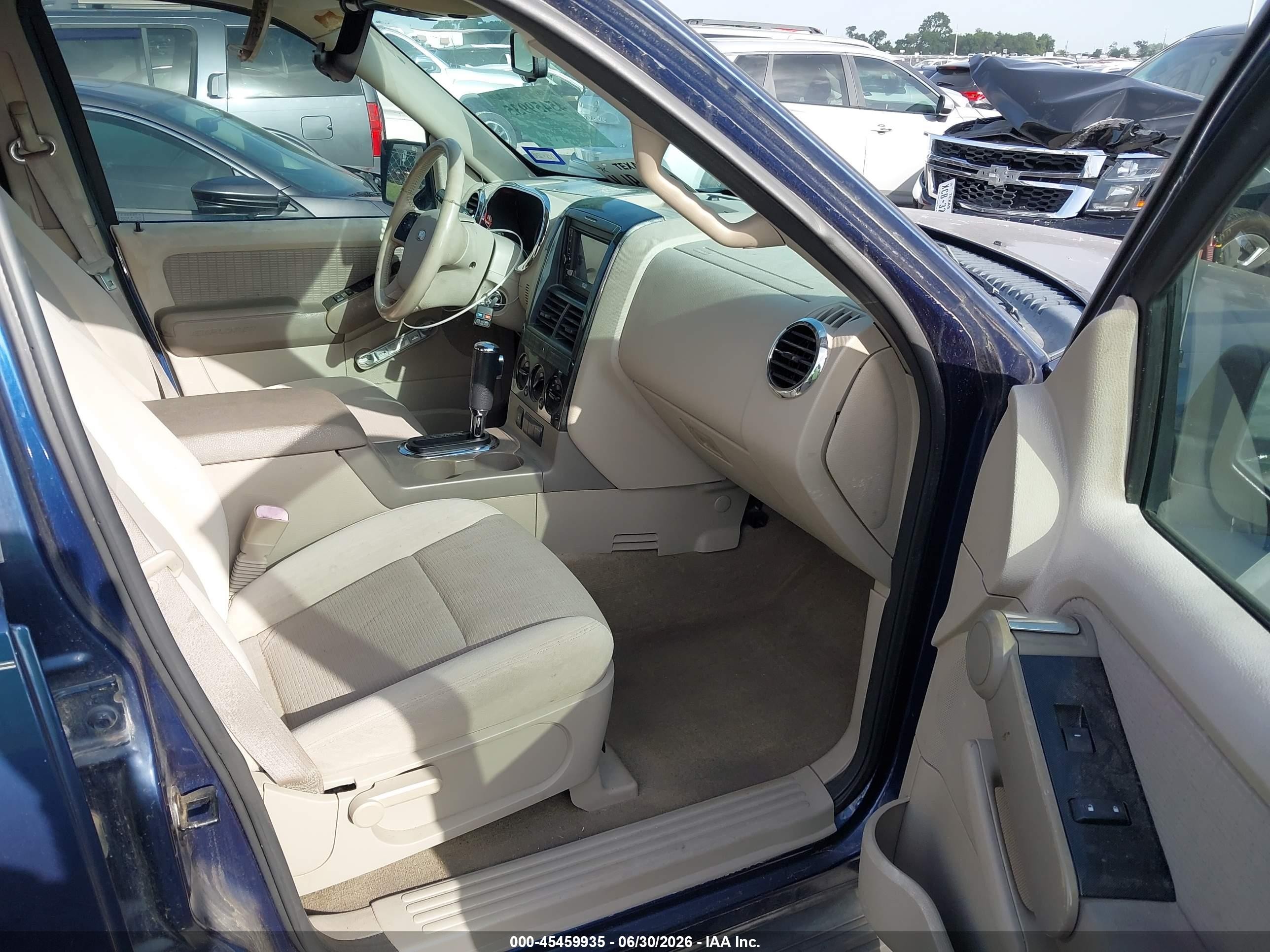 2006 Ford Explorer Xlt Blue vin: 1FMEU63E96UA54544