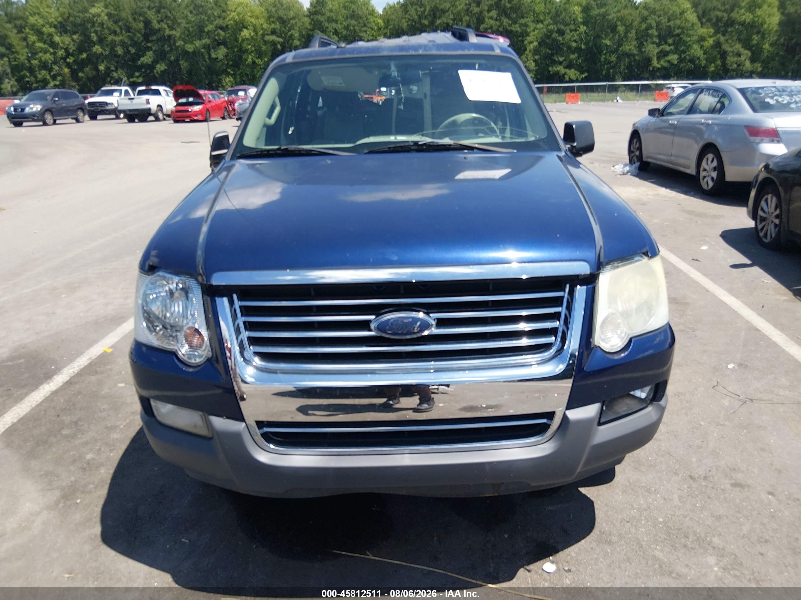 2006 Ford Explorer Xlt Blue vin: 1FMEU63EX6UB19417
