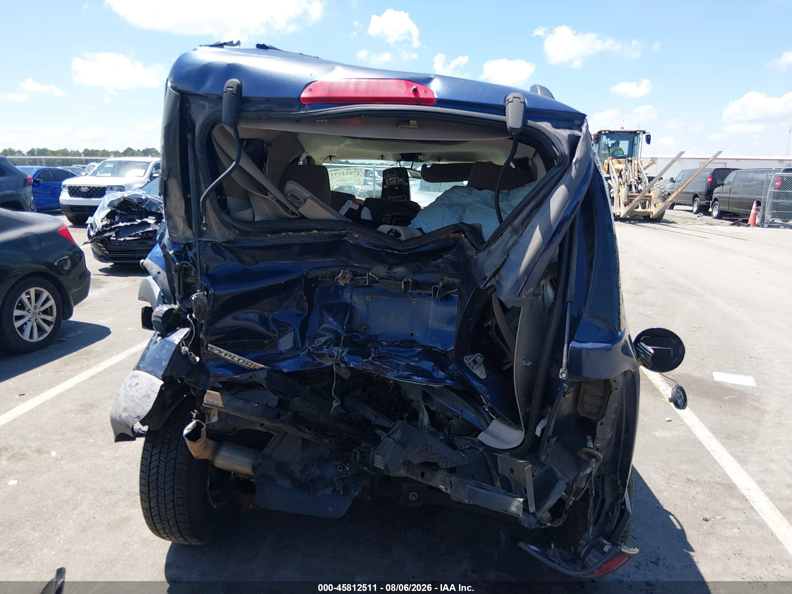 2006 Ford Explorer Xlt Blue vin: 1FMEU63EX6UB19417