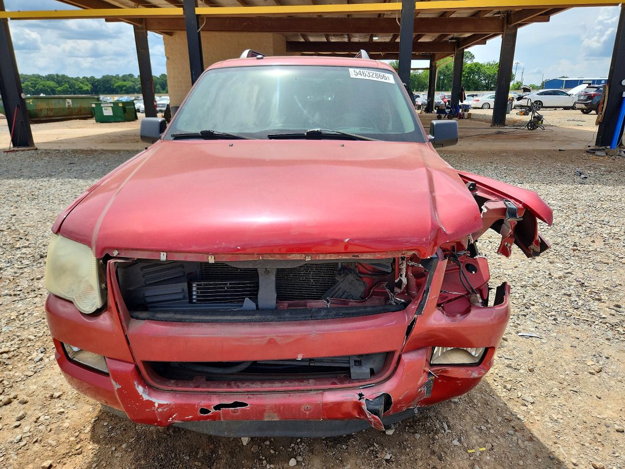 2008 Ford Explorer Xlt Red vin: 1FMEU63EX8UA76877