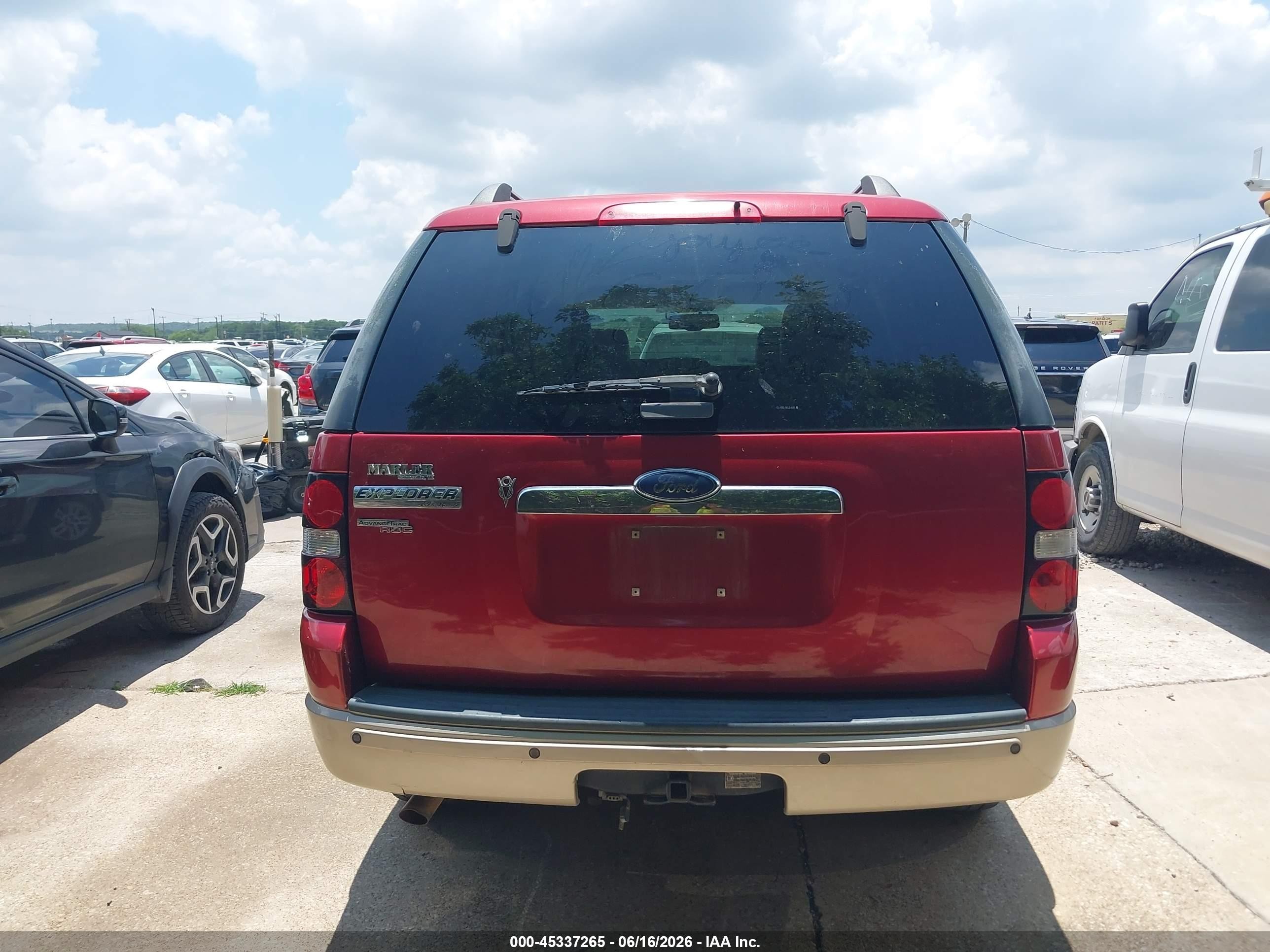 2006 Ford Explorer Eddie Bauer Maroon vin: 1FMEU64896UA30740