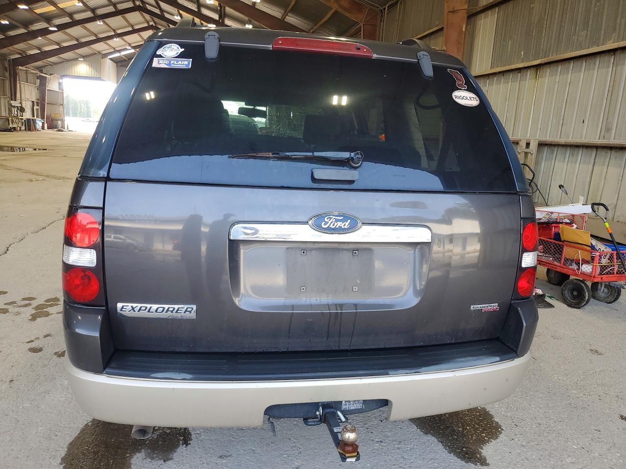 2007 Ford Explorer Eddie Bauer Зеленый vin: 1FMEU64E07UA49720