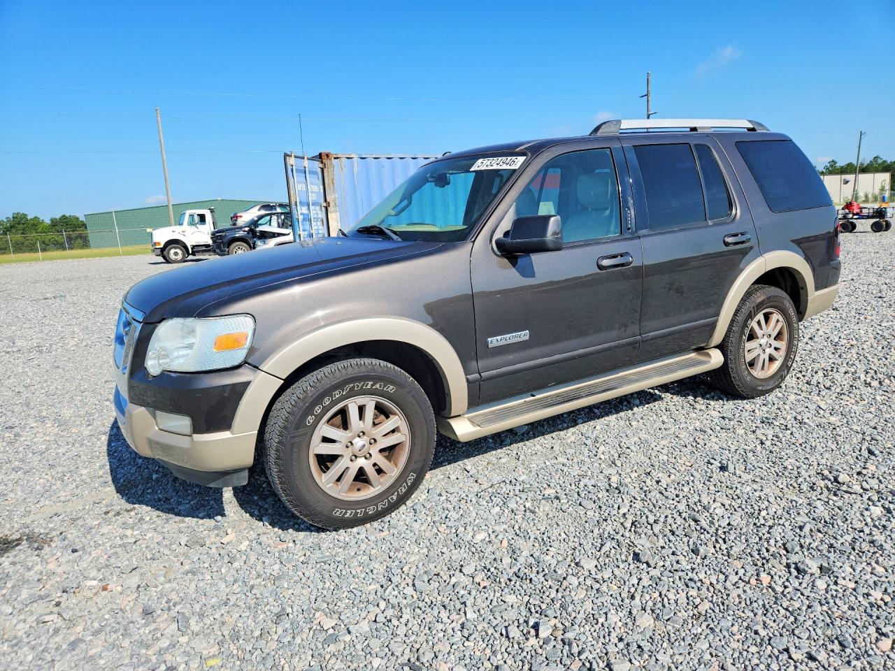 2006 Ford Explorer Eddie Bauer Brown vin: 1FMEU64E26UB12315