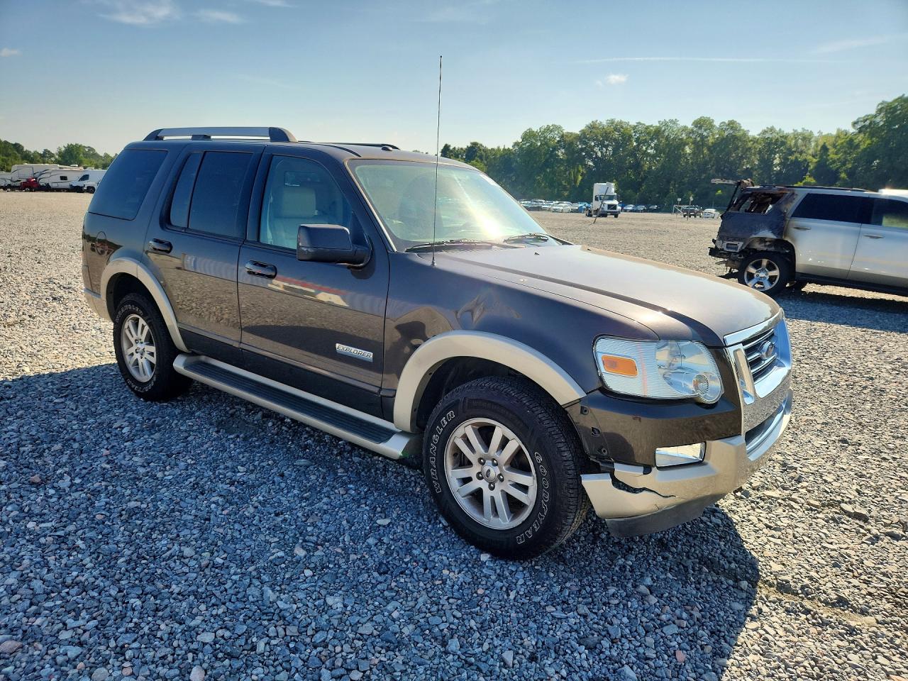 2006 Ford Explorer Eddie Bauer Brown vin: 1FMEU64E26UB12315