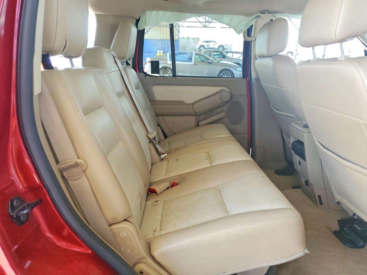 2008 Ford Explorer Eddie Bauer Maroon vin: 1FMEU64E28UB36388
