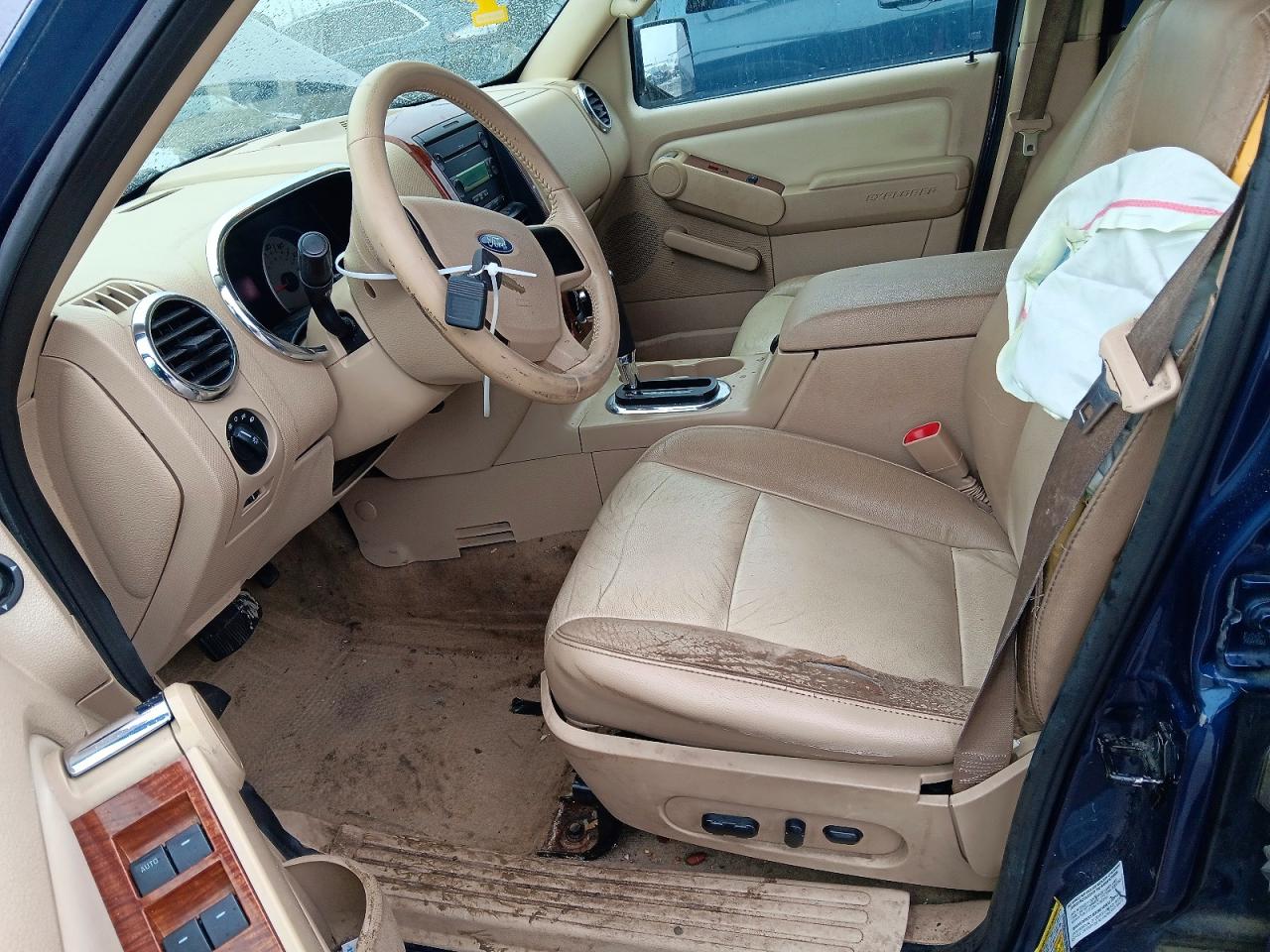 2006 Ford Explorer Eddie Bauer Синий vin: 1FMEU64E46UB29892