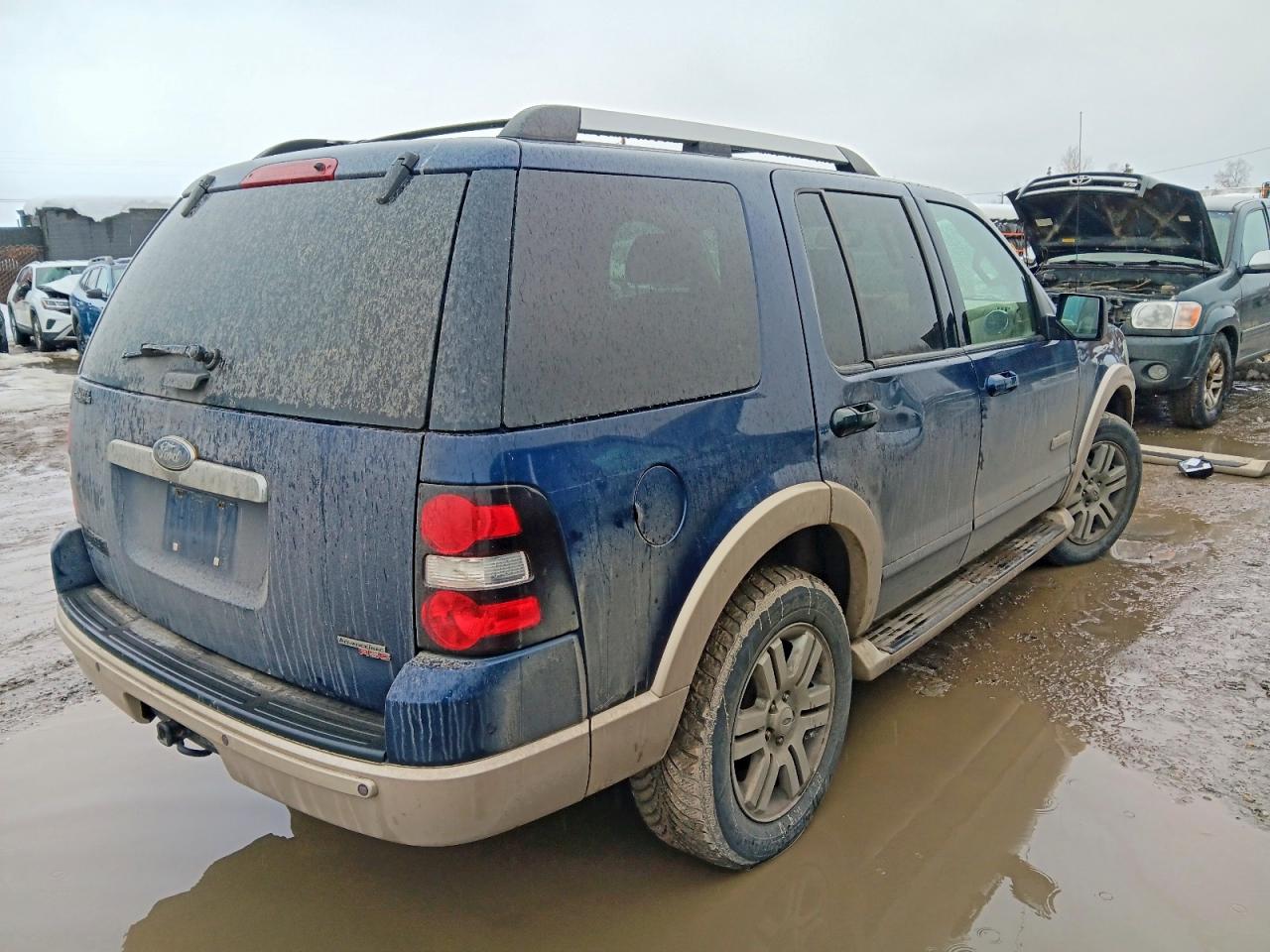 2006 Ford Explorer Eddie Bauer Синий vin: 1FMEU64E46UB29892