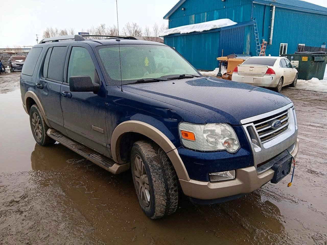 2006 Ford Explorer Eddie Bauer Синий vin: 1FMEU64E46UB29892