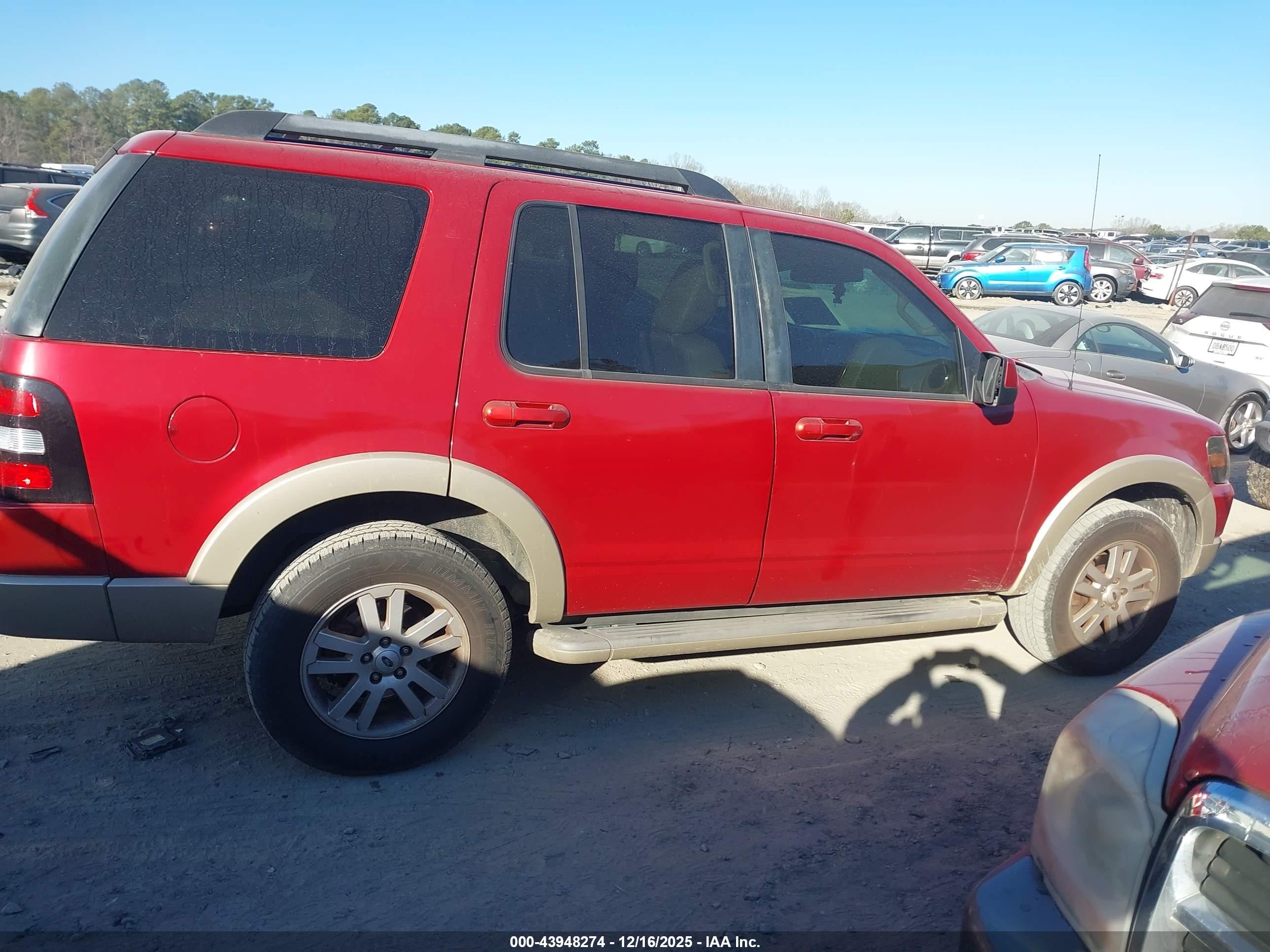 2009 Ford Explorer Eddie Bauer Red vin: 1FMEU64E49UA36746