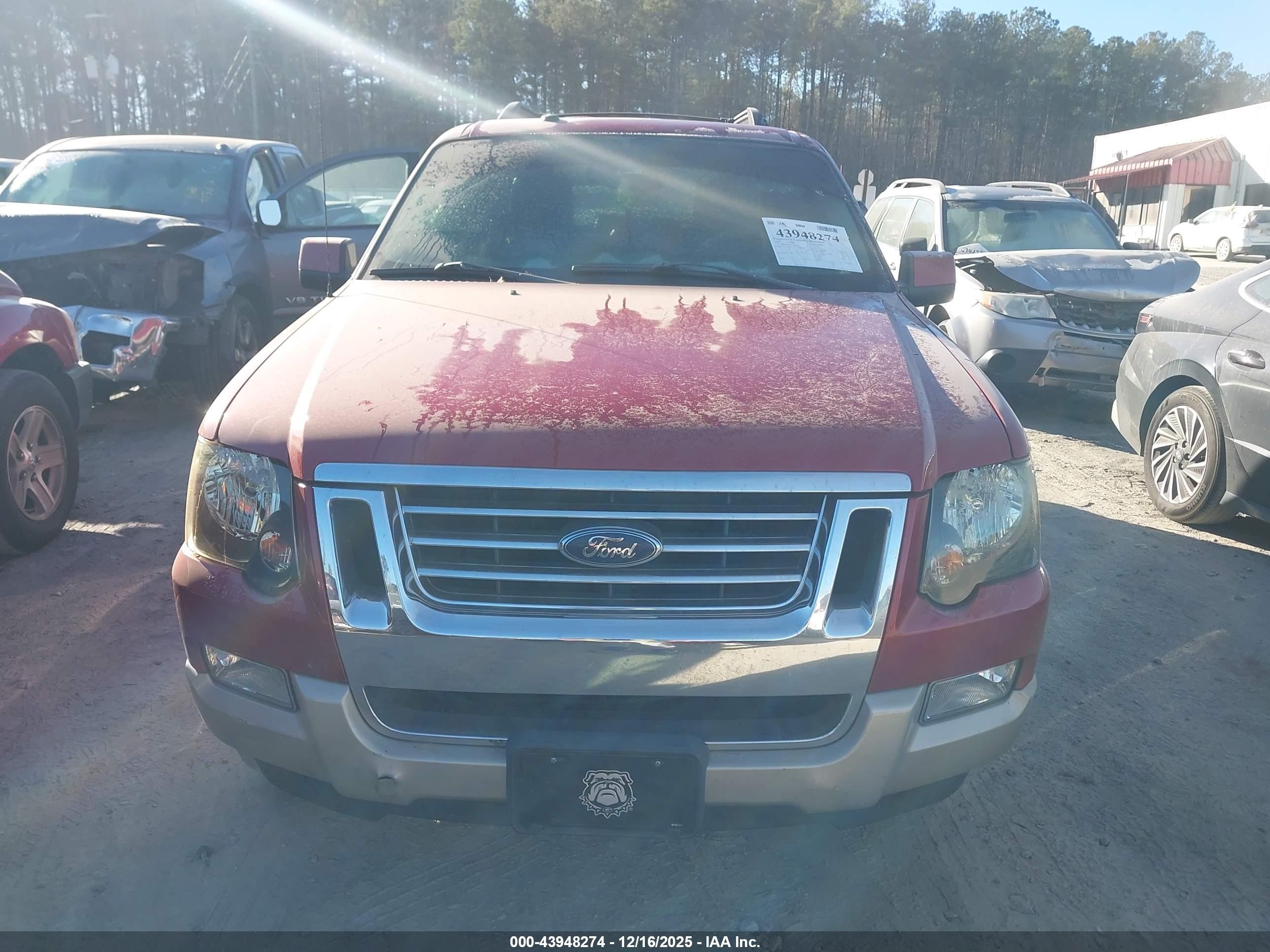 2009 Ford Explorer Eddie Bauer Red vin: 1FMEU64E49UA36746