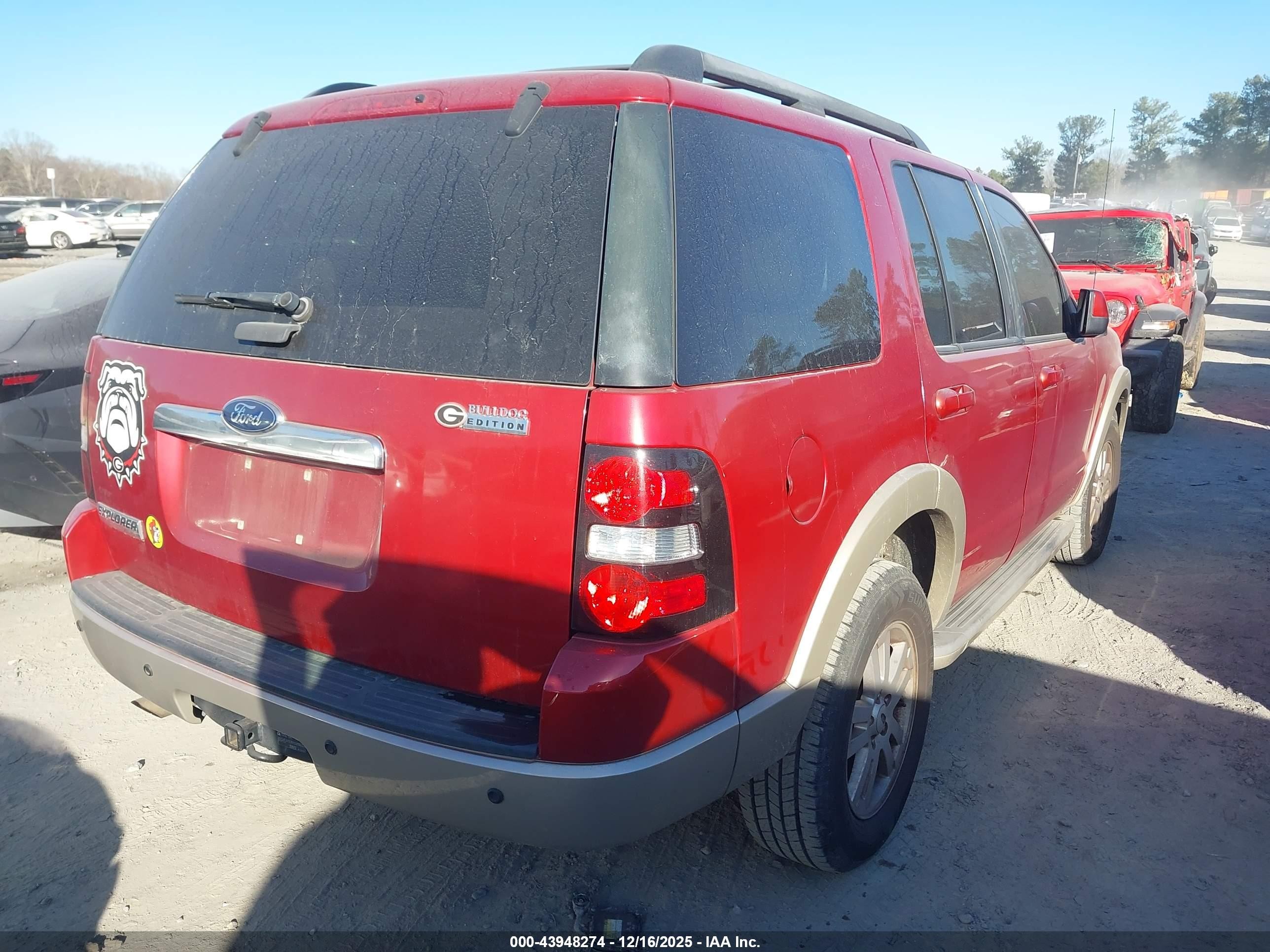 2009 Ford Explorer Eddie Bauer Red vin: 1FMEU64E49UA36746