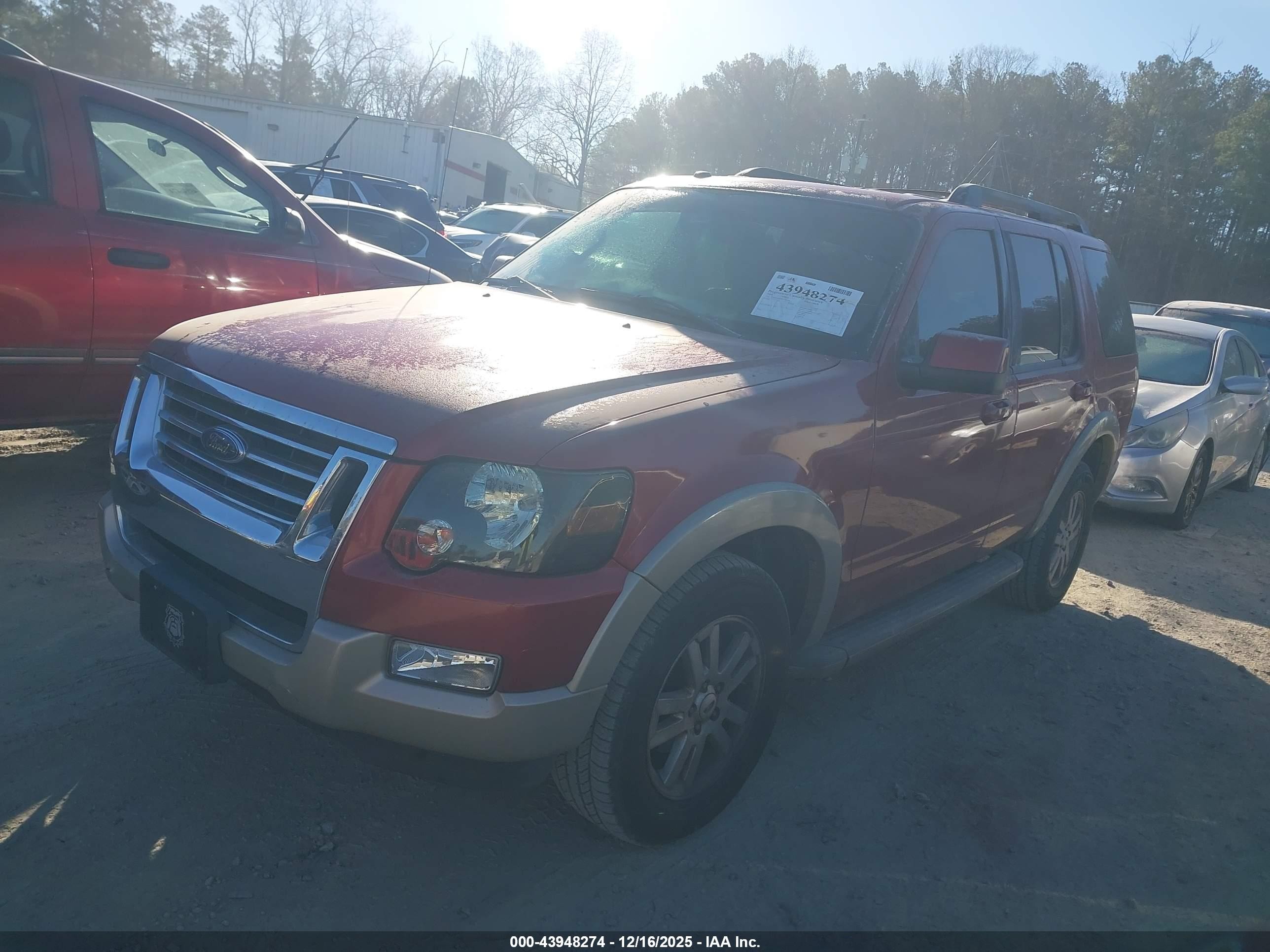 2009 Ford Explorer Eddie Bauer Red vin: 1FMEU64E49UA36746