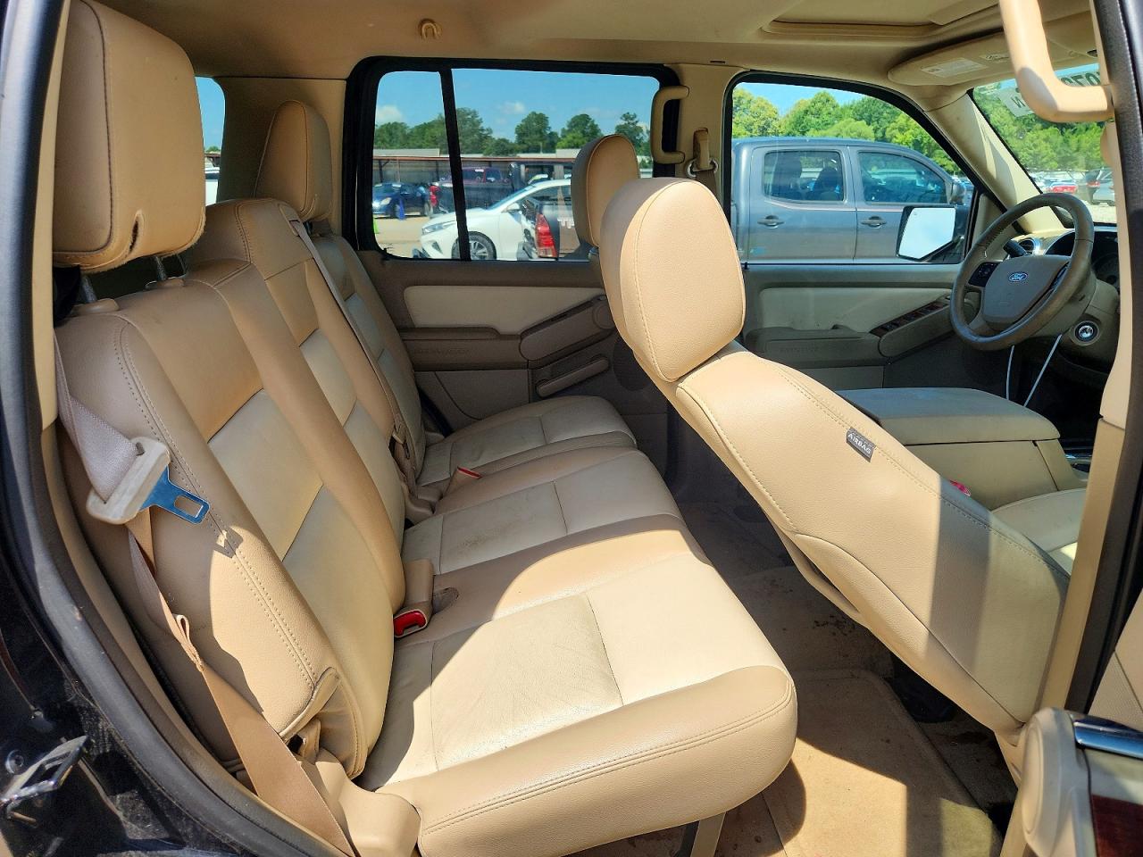 2008 Ford Explorer Eddie Bauer Black vin: 1FMEU64E78UA47089