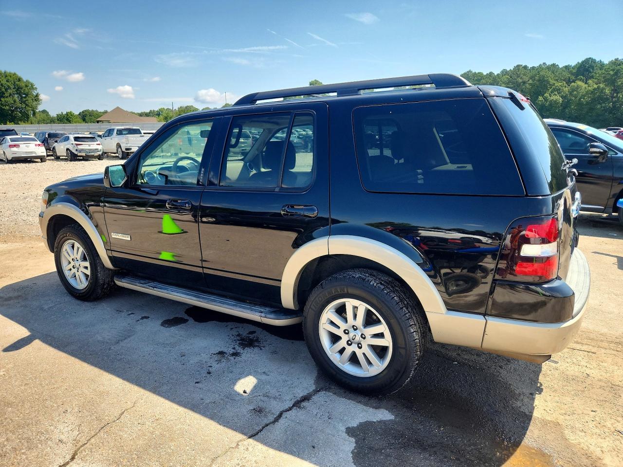 2008 Ford Explorer Eddie Bauer Black vin: 1FMEU64E78UA47089
